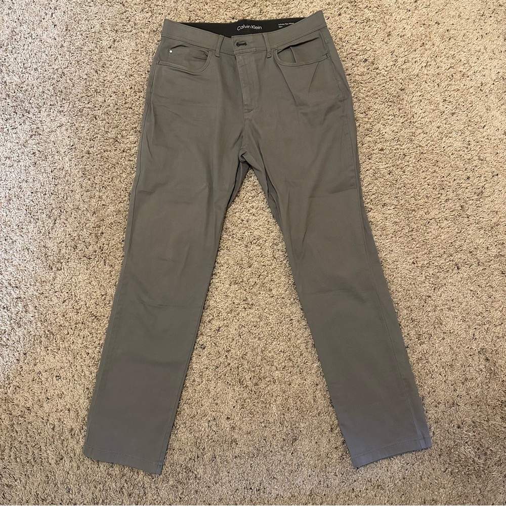 Calvin Klein gray pants
